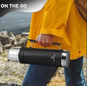 فلاسک دوجداره 1000 میلی لیتر سانتکو مدل ASPEN