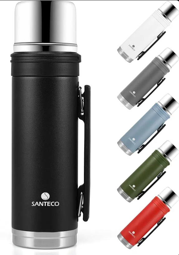 فلاسک دوجداره 1000 میلی لیتر سانتکو مدل ASPEN