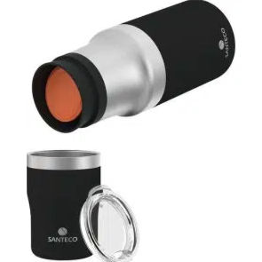 ست فلاسک و لیوان دو جداره 1200 میلی لیتری سانتکو مدل Molle