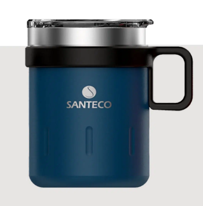 ماگ دوجداره 350 میلی لیتر سانتکو مدل KEMI