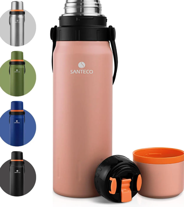 فلاسک دوجداره 1200 میلی لیتر سانتکو مدل Geilo