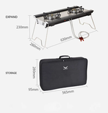 اجاق گاز پرتابل دو شعله اسنوهاک مدل SN.B22