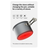 ست ظروف آلومینیوم 2-4 نفره نیچرهایک | CNK2450CF010