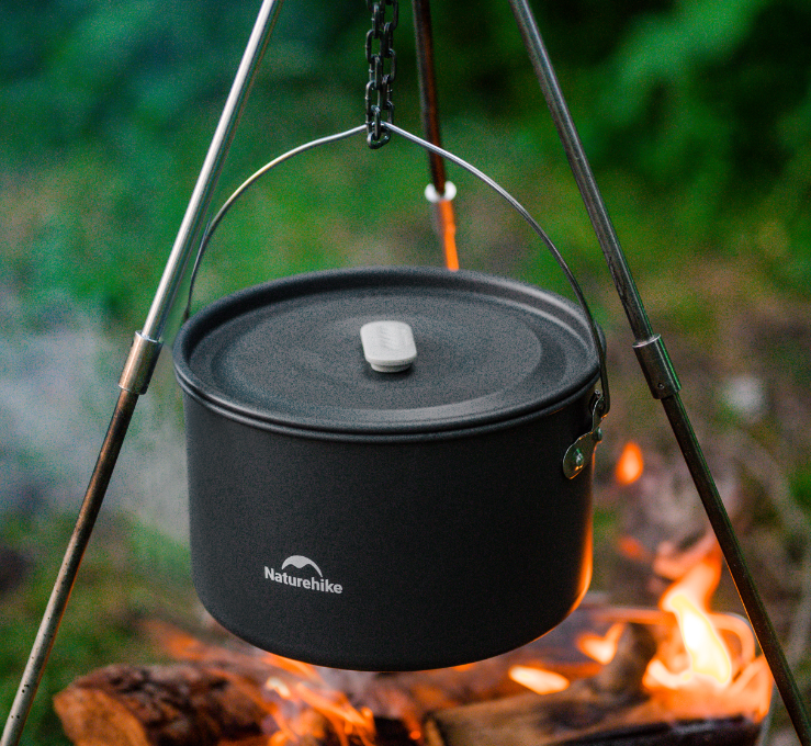 ست ظروف آلومینیوم 2-4 نفره نیچرهایک | CNK2450CF010