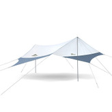 سایه بان (تارپ) نیچرهایک 14 متر مربع مدل hexagon به همراه 2 تیرک | NH16T012-S