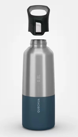 ترموس کمپ و کوهنوردی-QUECHUA Thermos 0.8L Practical Lid 900