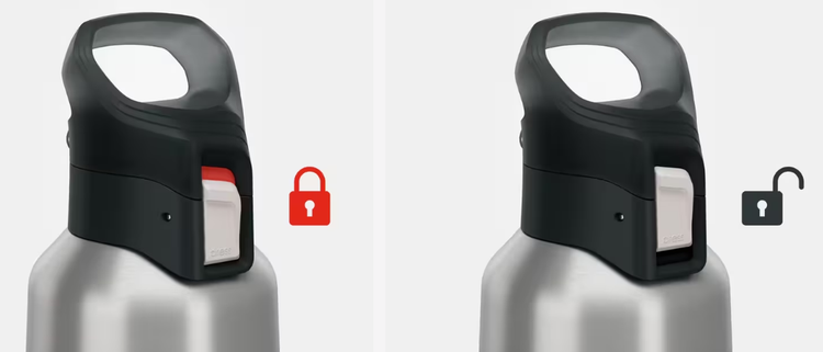 ترموس کمپ و کوهنوردی-QUECHUA Thermos 0.8L Practical Lid 900