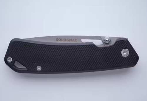 چاقوی شکاری تاشو SOLOGNAC Axis 75 Grip V2