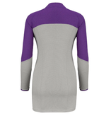 تیشرت زنانه آستین بلند نیم زیپ اسنوهاک